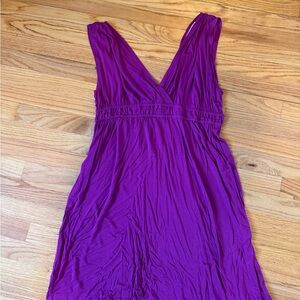 LOFT Purple Mini Dress